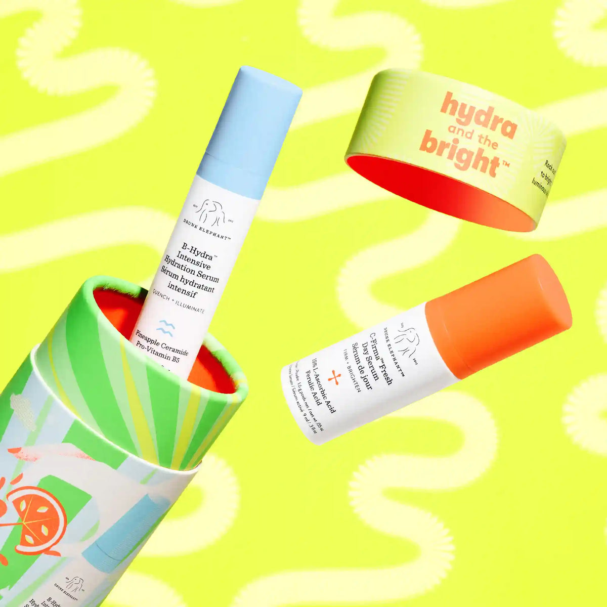 Hydra and the Bright™: B-Hydra and C-Firma Serum Duo Kit